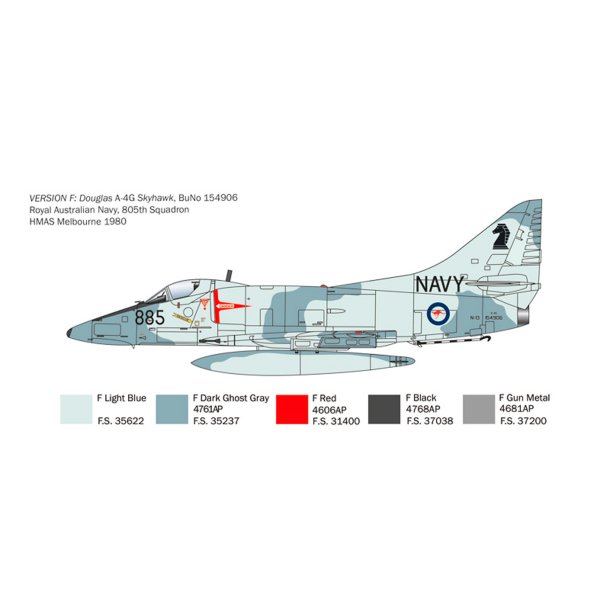 Italeri 1:48 A-4 E/F/G Skyhawk - Modelfly