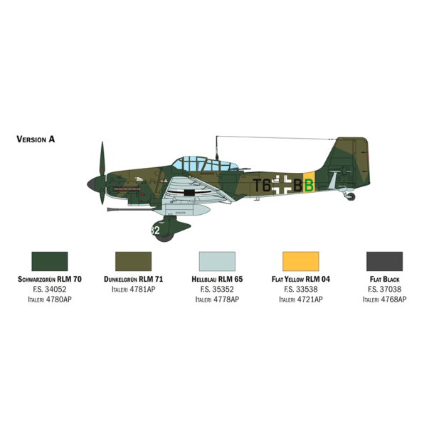 Italeri 1:48 Ju 87 G-1 Stuka Kanonenvogel - Modelfly