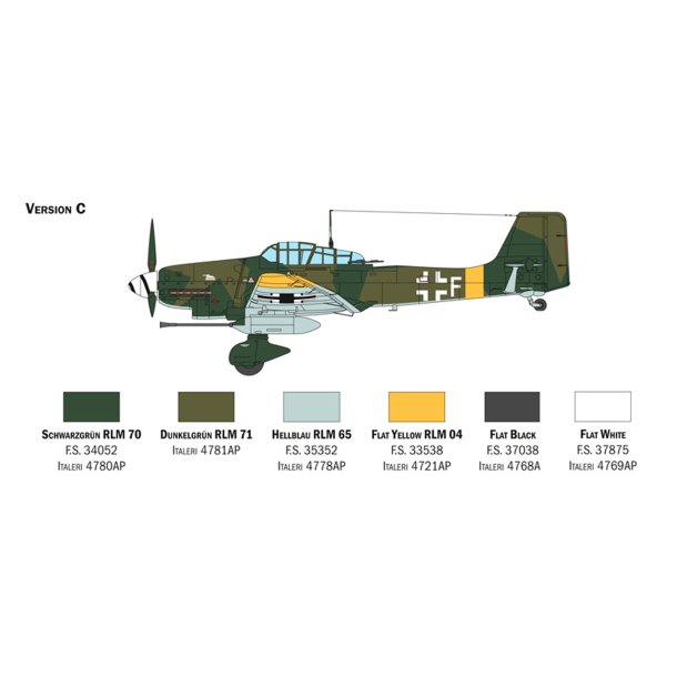 Italeri 1:48 Ju 87 G-1 Stuka Kanonenvogel - Modelfly