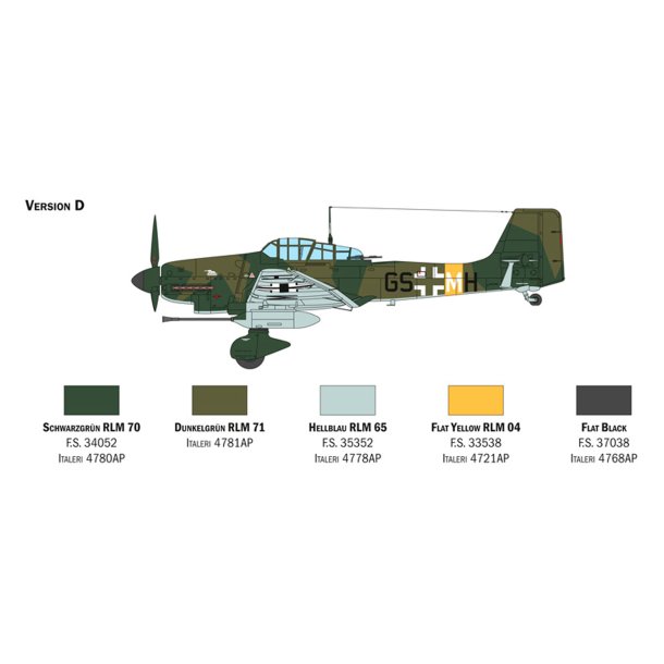 Italeri 1:48 Ju 87 G-1 Stuka Kanonenvogel - Modelfly