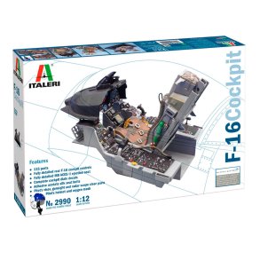 Italeri 1:12 F-16 Cockpit - Modelfly