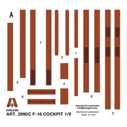 Italeri 1:12 F-16 Cockpit - Modelfly