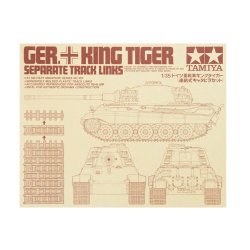 Tamiya Proff. bltest til King Tiger - Tilbehr