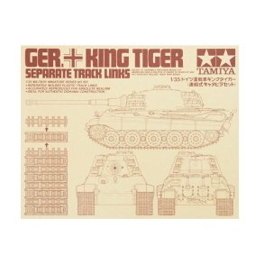 Tamiya Prof. bltessats till King Tiger - Tillbehr