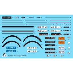 Italeri 1:24 VW Golf GTI 1976/78 - Modelbil