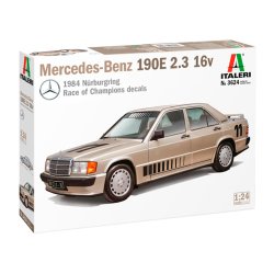 Italeri 1:24 Mercedes-Benz 190E 2.3 16v - Modellbil