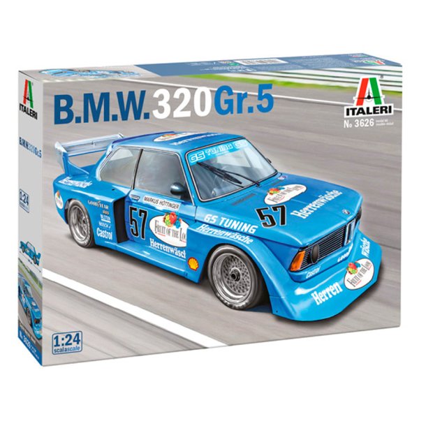 Italeri 1:24 BMW 320 Grupp 5 - Modellbil