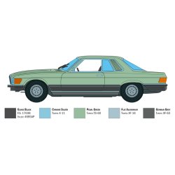 Italeri 1:24 Mercedes Benz 500 SLC - Modelbil