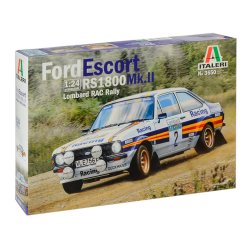 Italeri Ford Escort RS1800 MK. II Lombard RAC Rally - 1:24