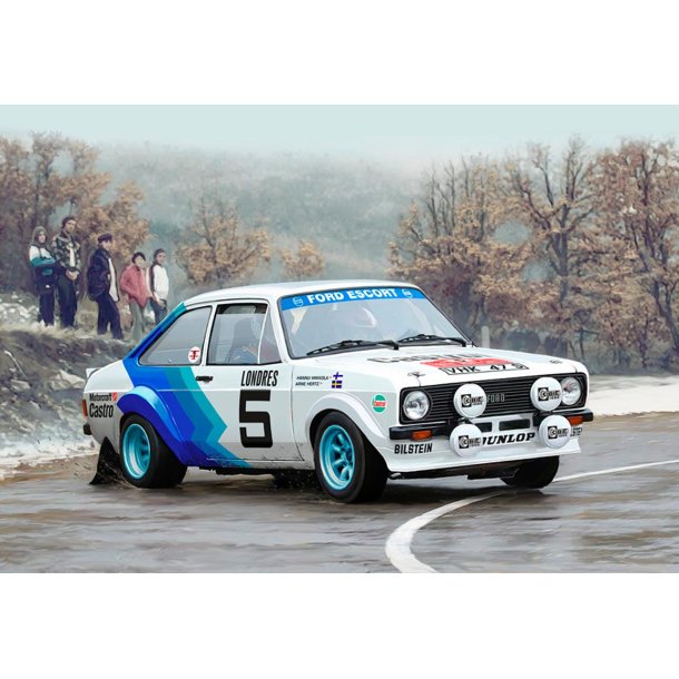 Italeri Ford Escort RS1800 Mk.II rally - 1:24