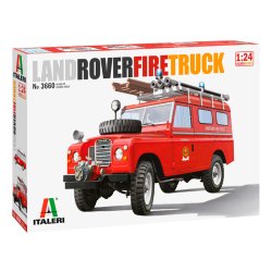 Italeri 1:24 Land Rover Fire Truck - Modelbil
