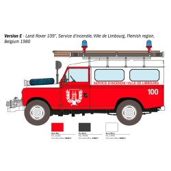 Italeri 1:24 Land Rover Fire Truck - Modelbil