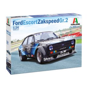 Italeri 1:24 Ford Escort Zakspeed Gr.2 - Modelbil