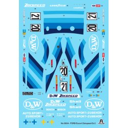 Italeri 1:24 Ford Escort Zakspeed Gr.2 - Modelbil