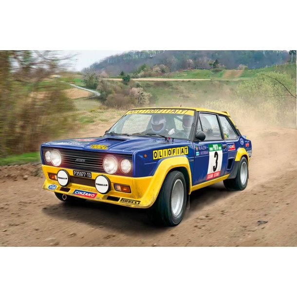 Italeri 1:24 Fiat 131 Abarth Rally OLIO FIAT - Modelbil