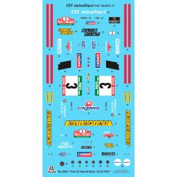 Italeri 1:24 Fiat 131 Abarth Rally OLIO FIAT - Modelbil