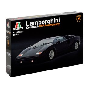 Italeri Lamborghini Countach 25th Anniversary - 1:24