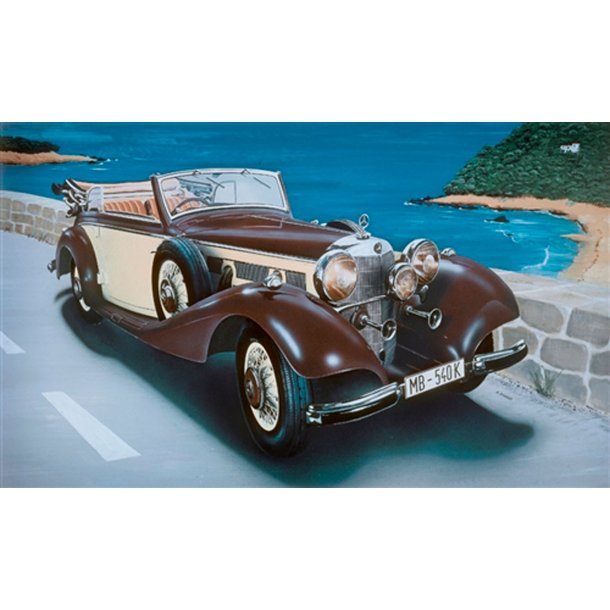 Italeri 1:24 Mercedes Benz 540K - Modelbil