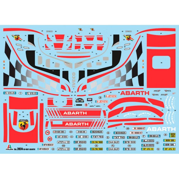 Italeri Iveco E5 Hi-Way Abarth - 1:24