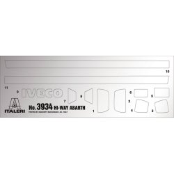 Italeri Iveco E5 Hi-Way Abarth - 1:24