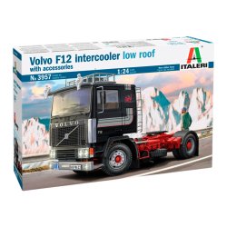 Italeri 1:24 Volvo F12 Intercooler m. tilbehr - Modellastbil