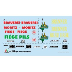 Italeri 1:24 Opel Blitz classic truck - Modelbil