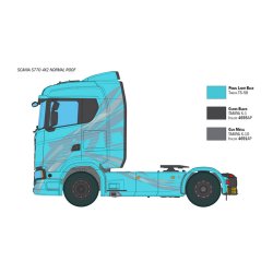 Italeri 1:24 Scania S770 4x2 normal roof limited edition - Modellastbil