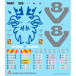 Italeri 1:24 Scania 770 S V8 White Cab - Modellastbil