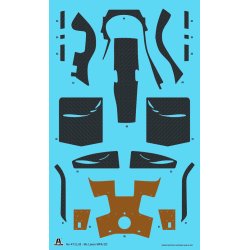 Italeri 1:12 McLaren MP4/2C Prost-Rosberg - Modelbil