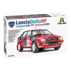 Italeri 1:12 Lancia Delta HF Integrale Sanremo 1989 - Modelbil