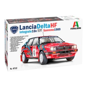 Italeri 1:12 Lancia Delta HF Integrale Sanremo 1989 - Modelbil
