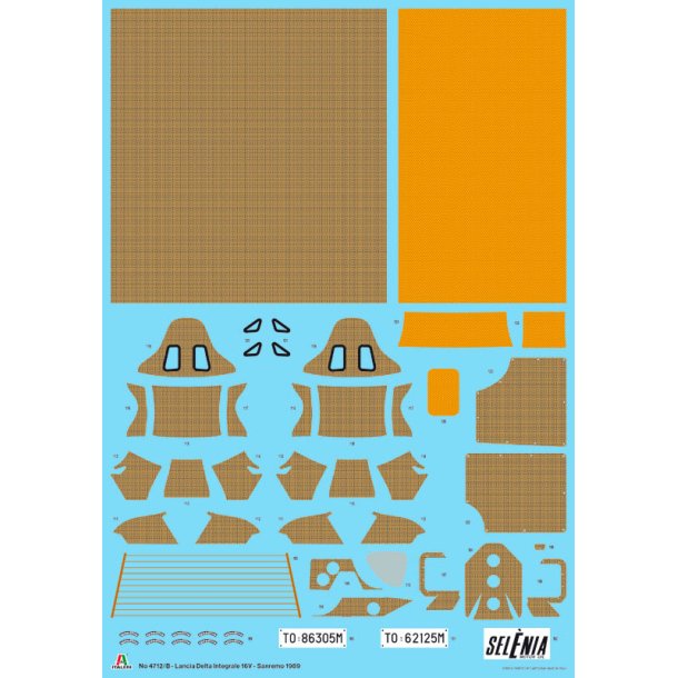 Italeri 1:12 Lancia Delta HF Integrale Sanremo 1989 - Modelbil