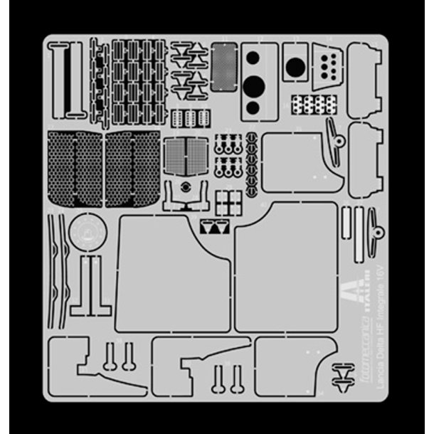 Italeri 1:12 Lancia Delta HF Integrale Sanremo 1989 - Modelbil