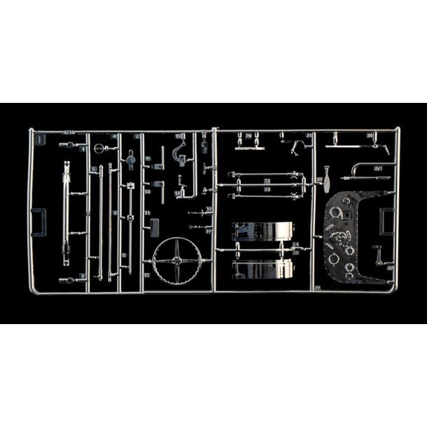 Italeri 1:12 Bugatti Type 35B Roadster - Modelbil