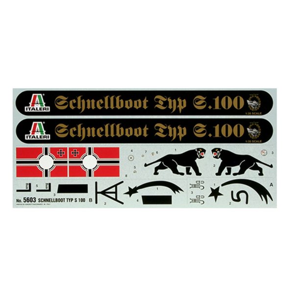 Italeri 1:35 Schnellboot TYP S-100