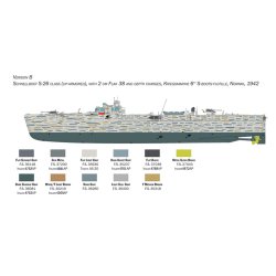 Italeri 1:35 Schnellboot S-26/S-38 - Modelskib