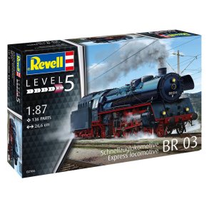 Revell Express locomotive BR 03 m. tender - 1:87 modeltog