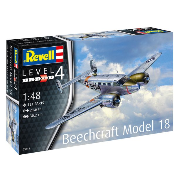 Revell Beechcraft Model 18 - 1:48 modelfly