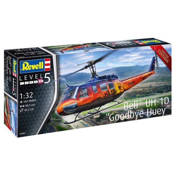 Revell Bell UH-1D Goodbye Huey modelhelikopter - 1:32