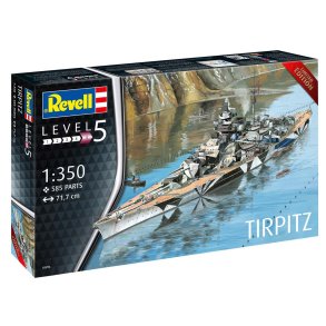 Revell German Battleship WWII Tirpitz modelskib - 1:350
