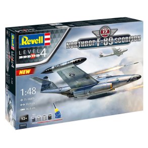 Revell Northrop F-89 Scorpion, 75-rsjubileum. modellflygplan - 1:48
