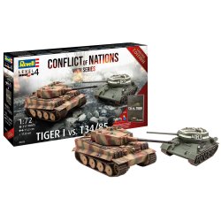 Revell Conflict of Nations Series WWII set - 1:72 modell tank