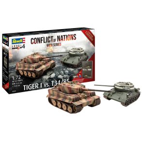 Revell Conflict of Nations Series WWII set - 1:72 modell tank