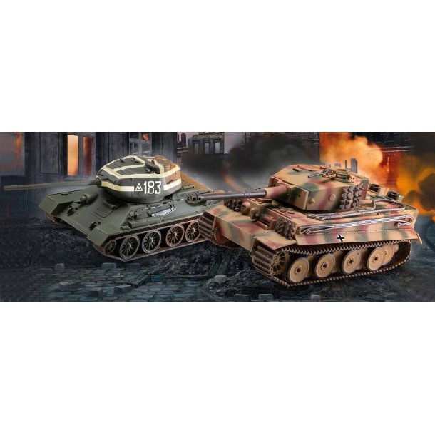 Revell Conflict of Nations Series WWII set - 1:72 modell tank