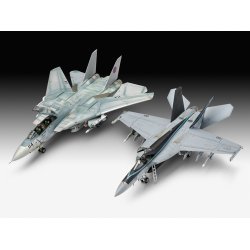 Revell 1:72 Gift Set Top Gun 2 Movie Set modelfly - 1:72 - Med lim og maling