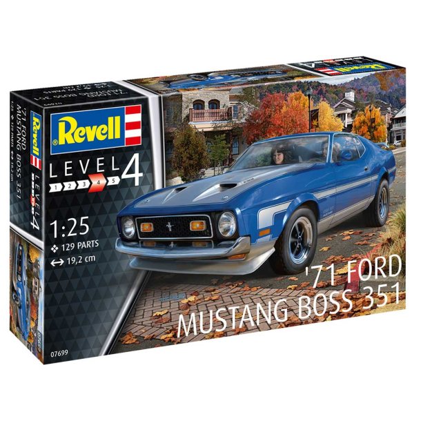 Revell 71 Mustang Boss 351 modelbil