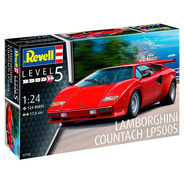 Revell Lamborghini Countach LP500S : 1:24 modelbil