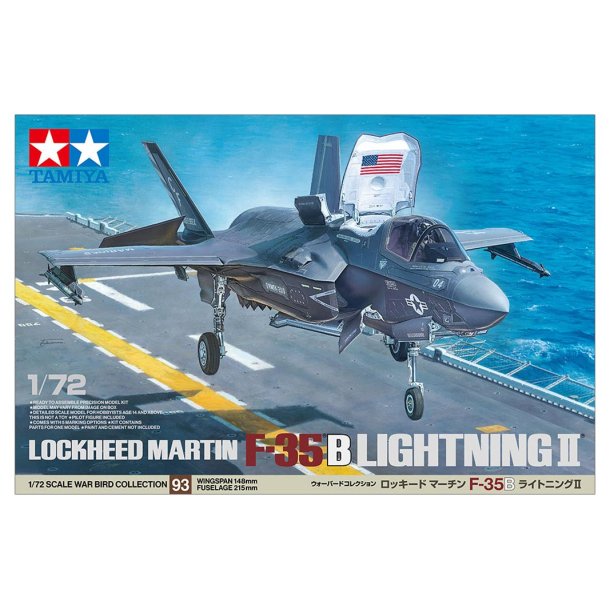 Tamiya Lockheed Martin F-35 B Lightning II modellflygplan