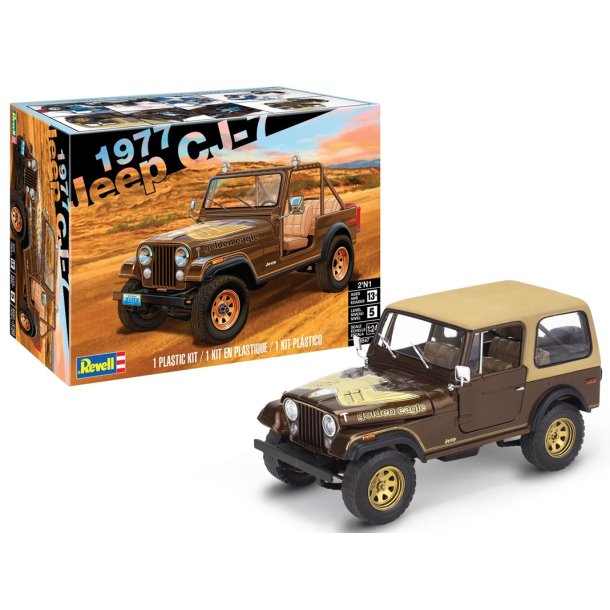 Revell Jeep CJ-7 1:24 - modellbil