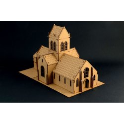Italeri 1:72 Slaget vid Normandie Sainte-Mre-Eglise 6 juni 1944 - Slagets scen